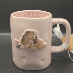 Disney Pink Little Lady Dog Mug, Lady And The Tramp Movie Viral mug